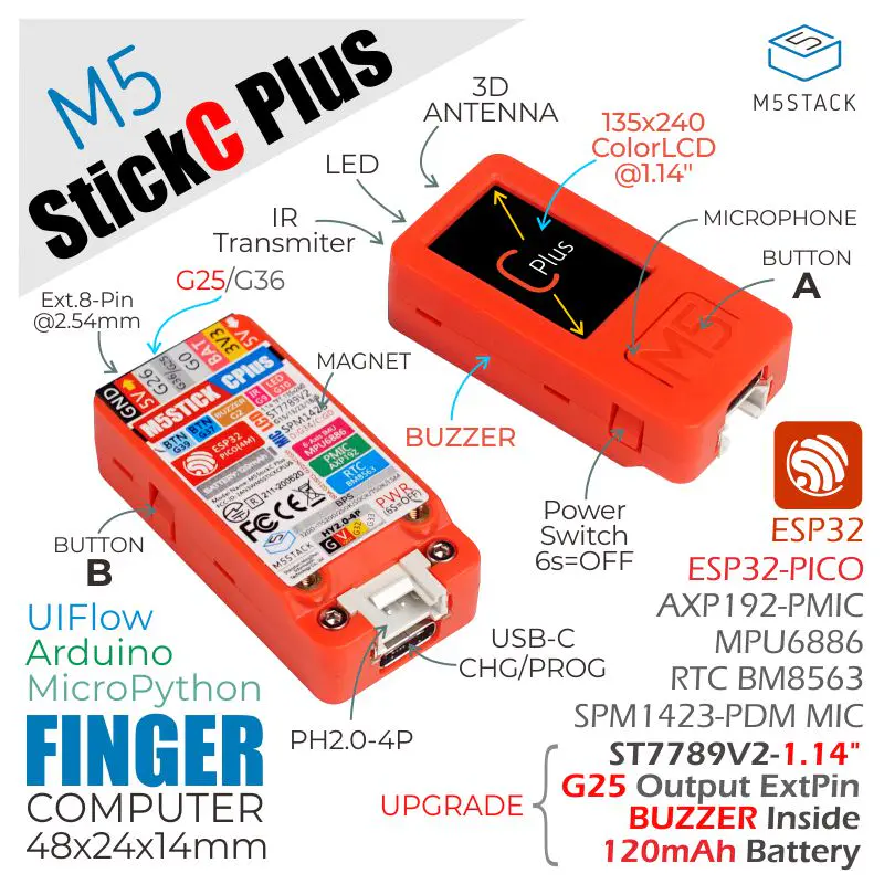 M5StickC plus